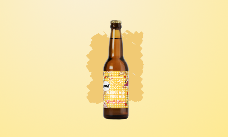 Toasty Blond bier van Gebrouwen Door Vrouwen en Toast Ale